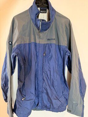Marmot shell in Men's Medium (Navy Blue/Gray)